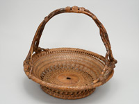 初代田邊　竹雲斎／『金明竹宗全籃』　“Sozen basket” made with old kinmei-chiku