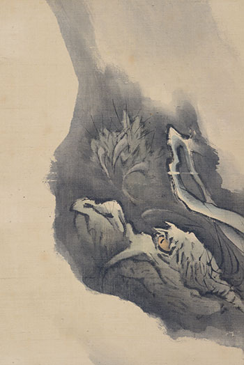 森　一鳳　Mori Ippo／龍虎　A dragon & a tiger
