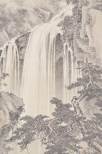 �X��@�\���@Morikawa Sobun�^�ĎR�e�z�@Waterfall in summer mountain