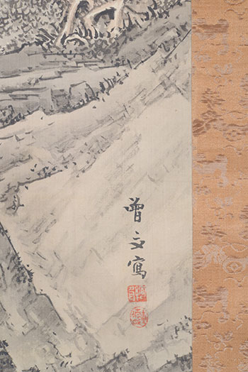 �X��@�\���@Morikawa Sobun�^�ĎR�e�z�@Waterfall in summer mountain