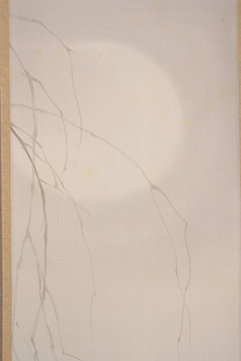 ���J�@�H�΁@Okutani Shuseki�^�O��������q�@A puppy under the moon