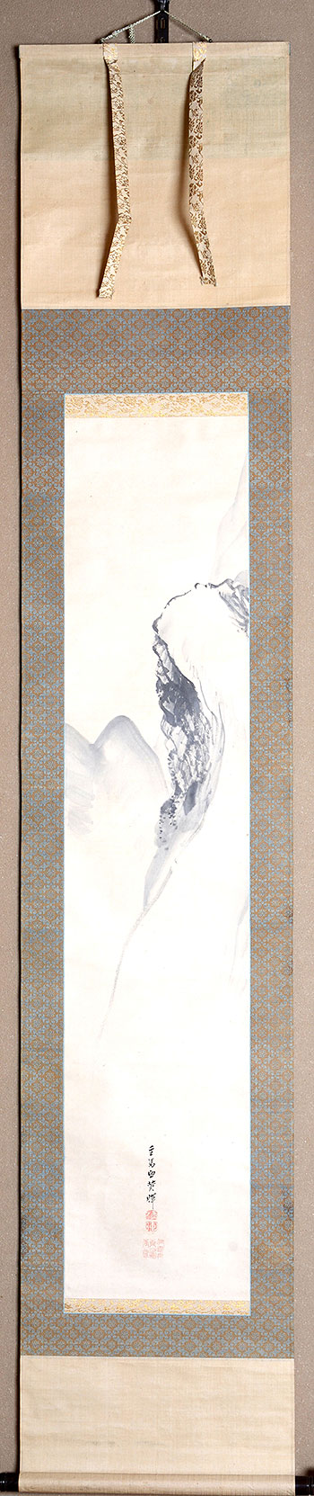 ���R�@����@Yokoyma Seiki�^�����V��R���E���R�E���@Middle: Mt.Tendai, Left and Right: Kanzan and Jittoku